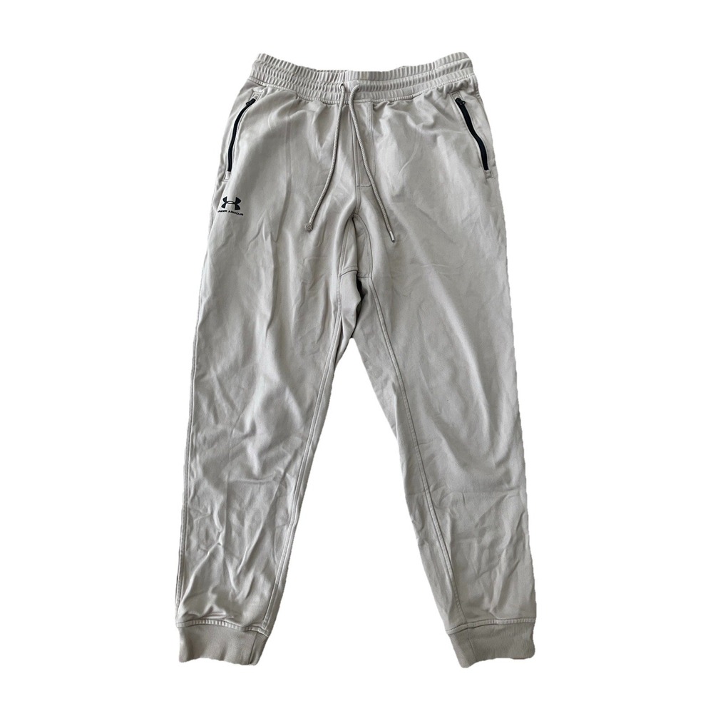 Under Armour Joggers / Sweatpants L Beige